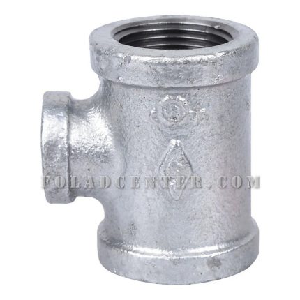 سه راهی تبدیلی گالوانیزه 1.2×2 اینچ توپی برزیل